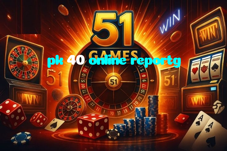 pk 40 online reportg casino presented on mobile device in Pakistan with slots and live games
